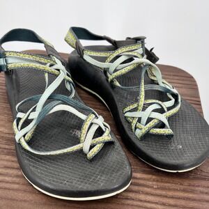 Chaco Z Cloud 2 Womens 8 Athletic Sandals Double Strap Toe Loop Multi Color